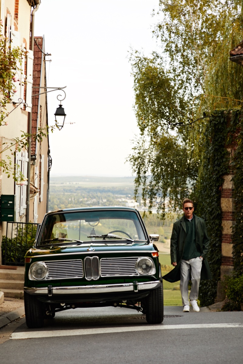 Kith for BMW Chapter II Campaign 2022 Edward Norton Vintage Style Car