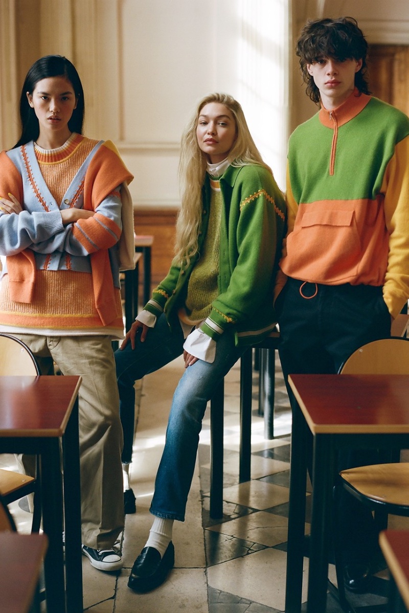 Gigi Hadid Guest In Residence Varsity Funk Collection 2022