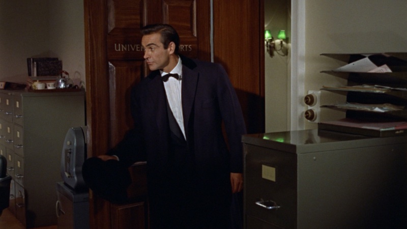 Sean Connery James Bond 007 Dr. No Midnight Navy Overcoat 1962