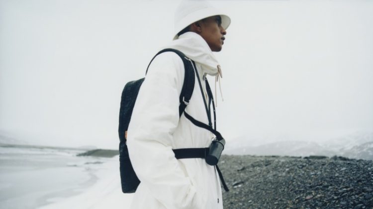 Jil Sander+ Campaign Men Fall 2022 Matthew Seymour Model Winter White