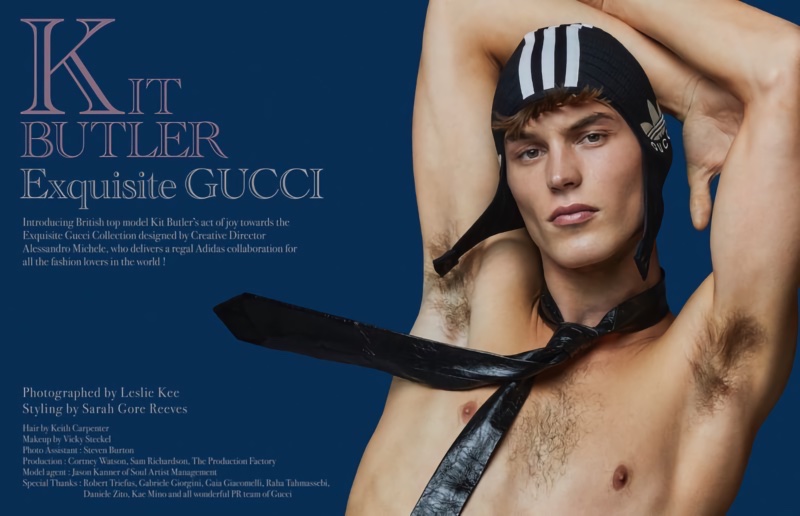 Kit Butler Rocks Gucci for Super Cover Story