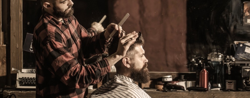Man Barbershop Mirror Hair Man Barbershop Mirror Hair