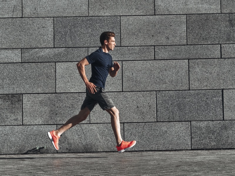 Man Running Shoes