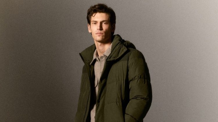 Mango Man 2022 Justin Eric Martin Model Long Anorak