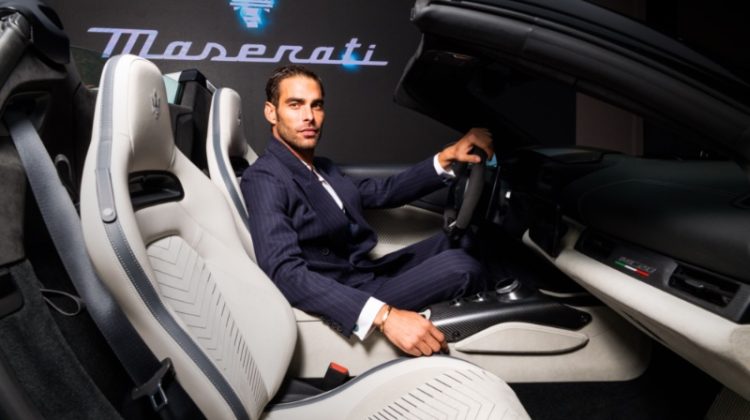 Jon Kortajarena Maserati Milan Store Opening 2022