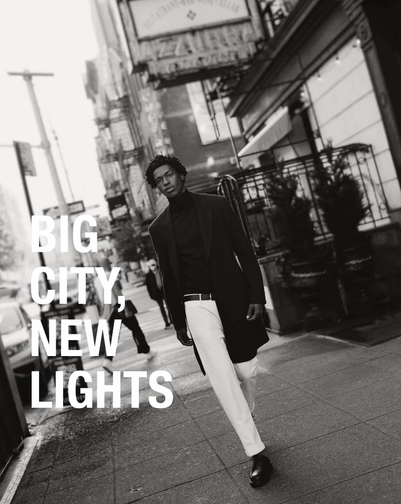 Tamel Heads Downtown with Massimo Dutti