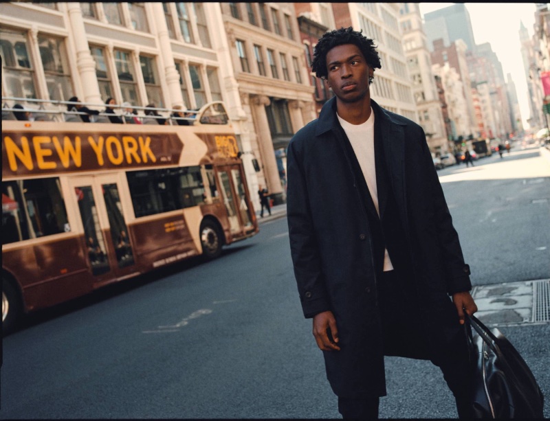 Tamel Heads Downtown with Massimo Dutti