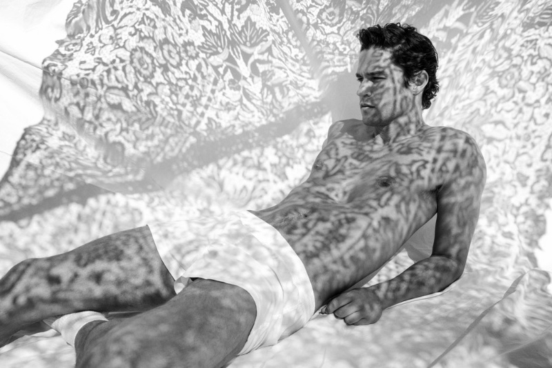 Miles McMillan Spends a Relaxing Day with Les Hommes Publics