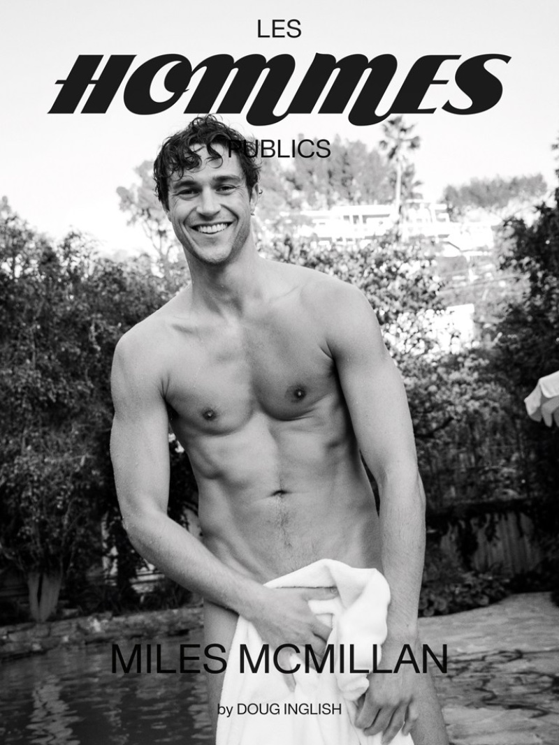 Miles McMillan Spends a Relaxing Day with Les Hommes Publics