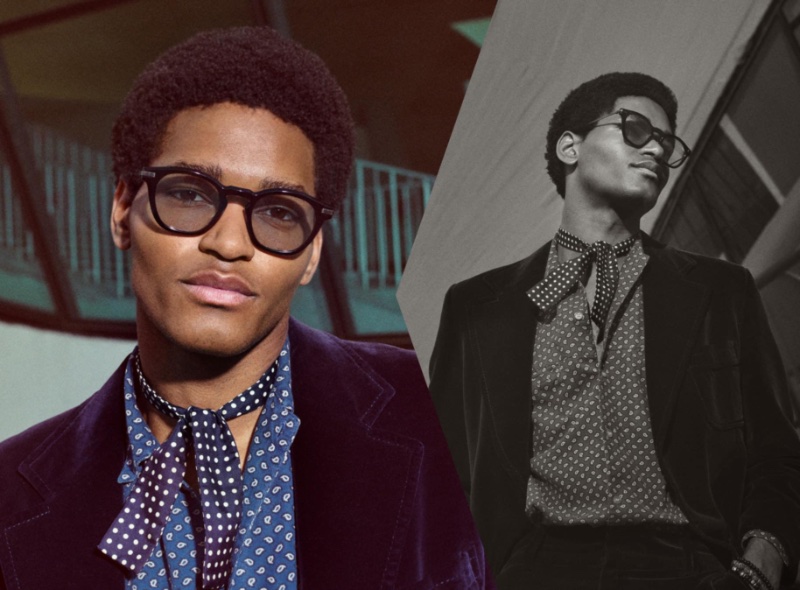 Oliver Peoples Campaign Fall 2022 Kendall Lorenz Griffin Model Len Eyewear » Sean O'Pry & Kendall Griffin Channel '60s Style for Oliver Peoples Oliver Peoples Campaign Fall 2022 Kendall Lorenz Griffin Model Len Eyewear