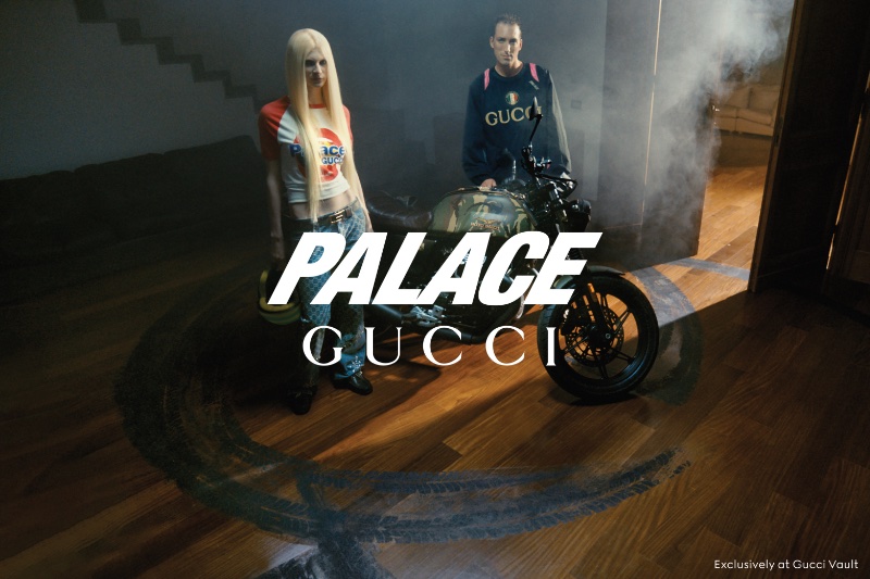 Palace Gucci Campaign 2022 Arina Besedina Rory Milanes Model