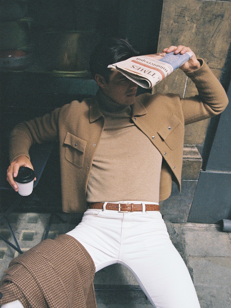 » Neutral Color Outfits for Men: Timeless Chic Style Reiss Men Fall Winter 2022 001
