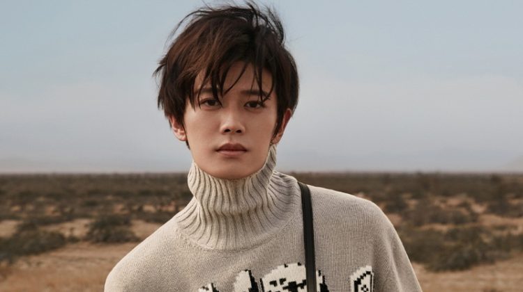 Ren Jialun Etro Men Campaign Fall 2022 Turtleneck Sweater