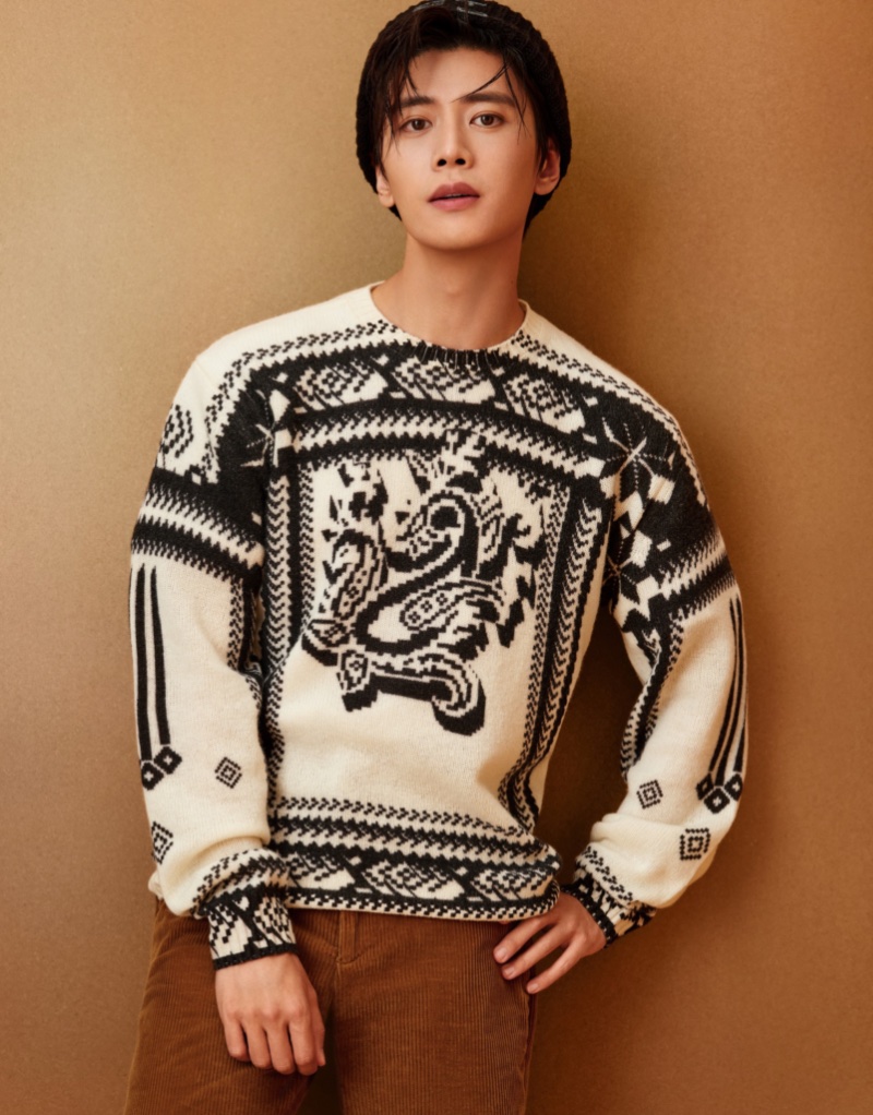 Ren Jialun Etro Men Winter Capsule Collection 2022 Sweater