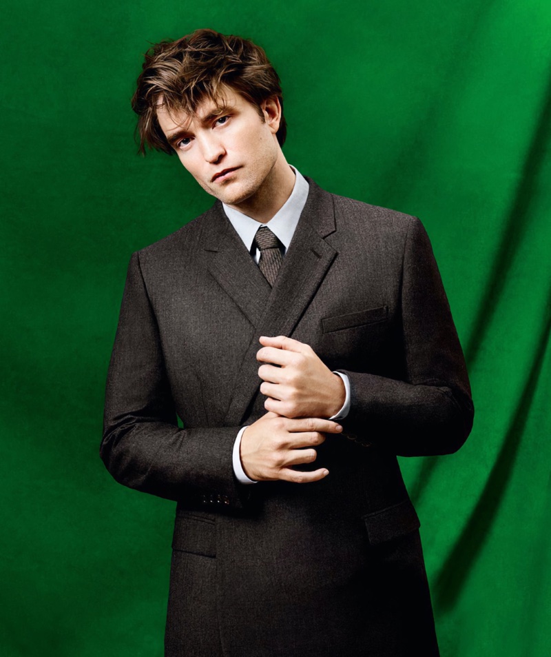 Robert Pattinson Dior Men Campaign Spring 2023 Close-up Suit