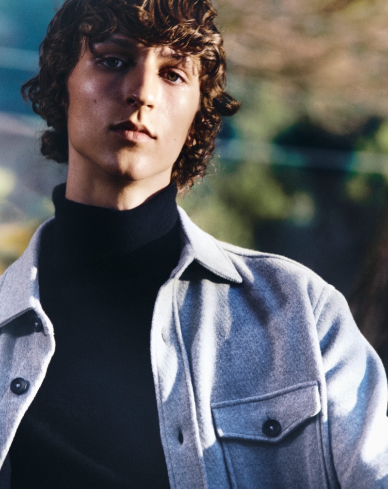 Saul Finds Himself 'In Between the Spaces' for Massimo Dutti