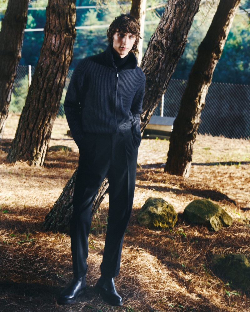 Saul Finds Himself 'In Between the Spaces' for Massimo Dutti