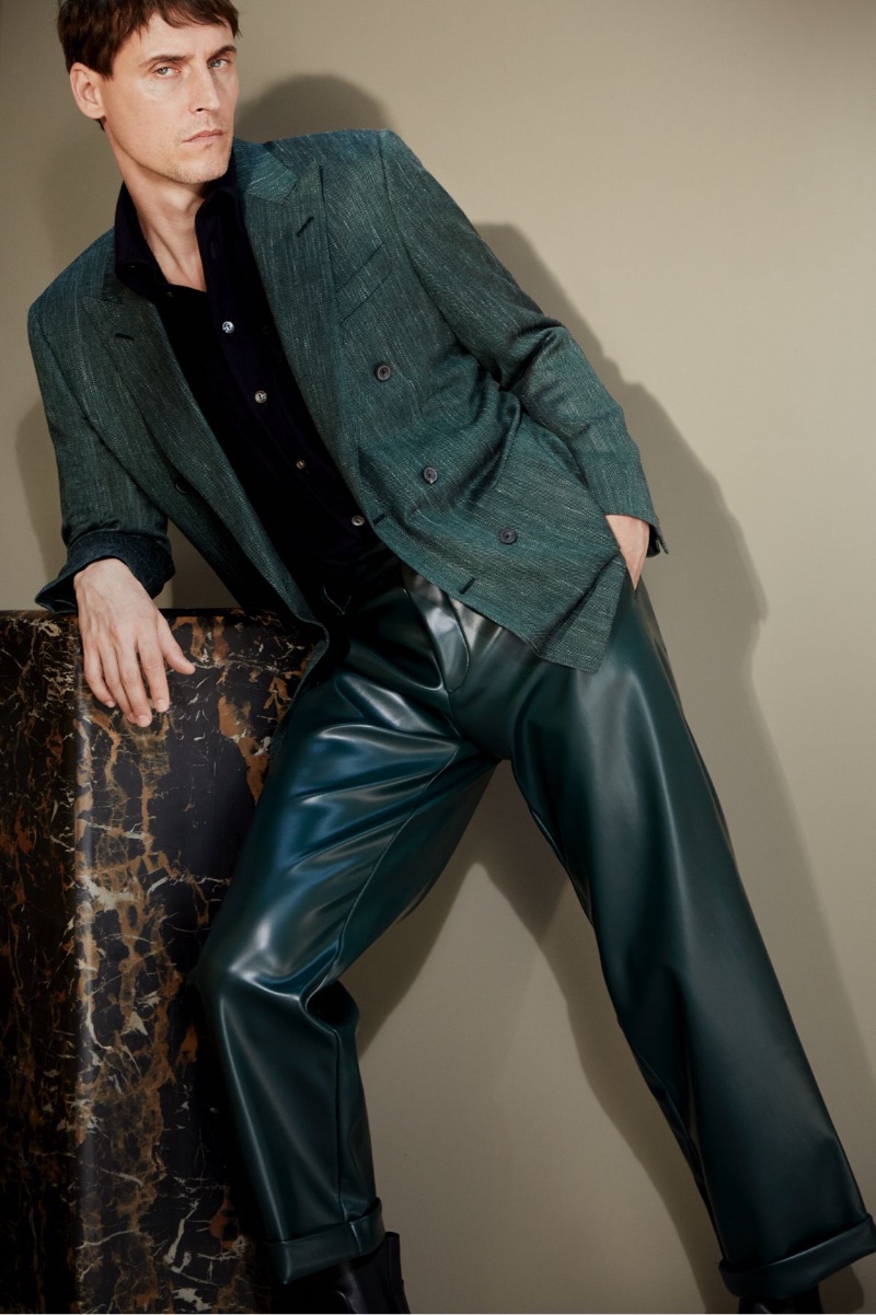 » Sebastien Embraces Serious Style for Matches Fashion Sebastien Andrieu MatchesFashion Editorial 2022 Men 003