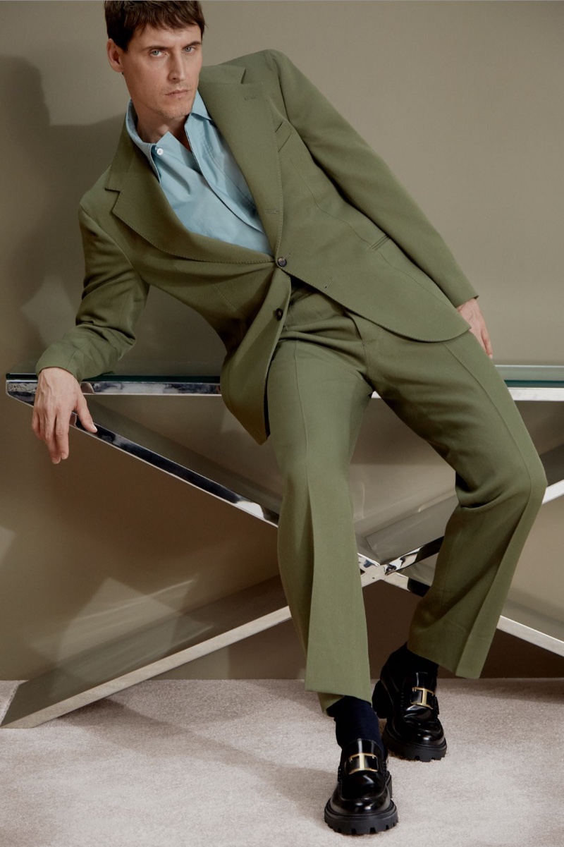 » Sebastien Embraces Serious Style for Matches Fashion Sebastien Andrieu MatchesFashion Editorial 2022 Men 010
