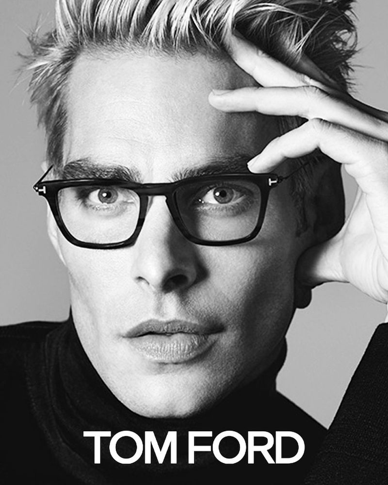 Tom Ford Eyewear Campaign Men Fall 2022 Jon Kortajarena Model