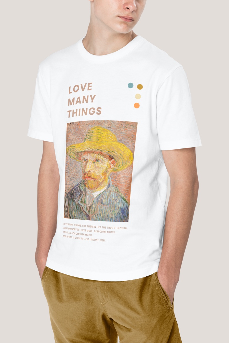 Van Gogh Graphic Print T-Shirt