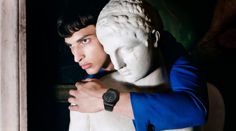 Versace Watches Campaign Fall 2022 Habib Masovic Model