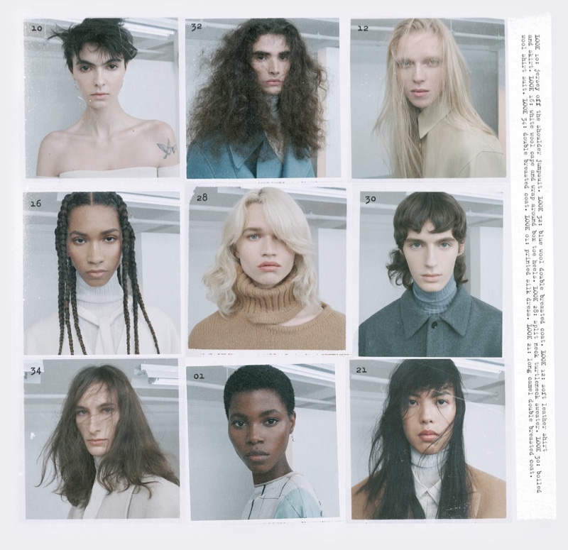 Zara Studio Campaign Fall 2022 Models
