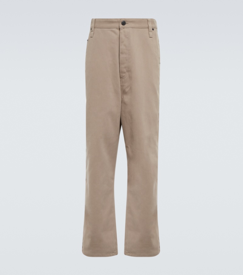 AMI Paris x Mytheresa Alex Fit Straight Cotton Gabardine Pants » AMI Paris x Mytheresa: 7 Pieces to Step Up Your Beige Game AMI Paris x Mytheresa Alex Fit Straight Cotton Gabardine Pants