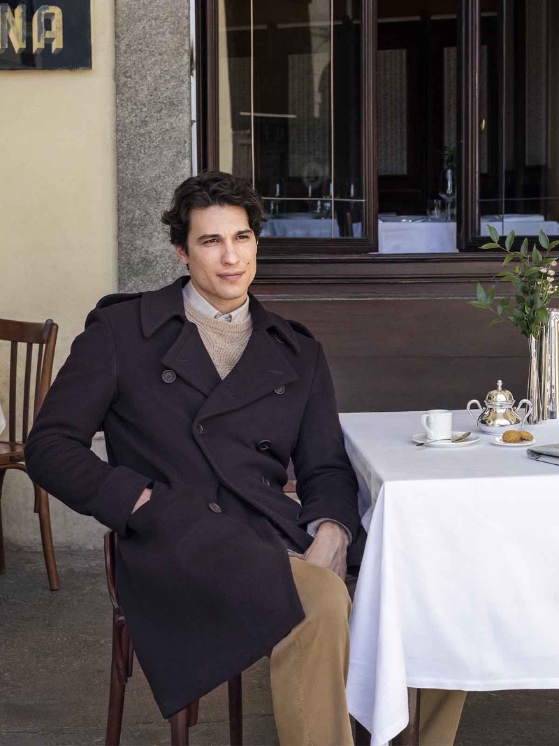 Canali Campaign Fall 2022 Andrea Beruatto Model » Canali Celebrates Inner Beauty This Fall Canali Campaign Fall 2022 Andrea Beruatto Model