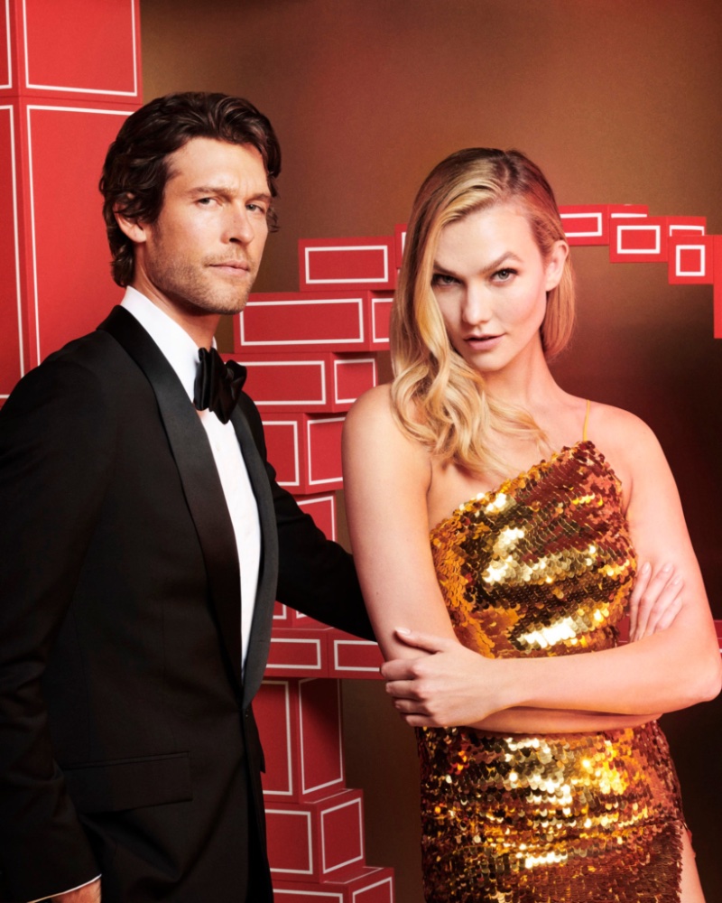 It's double trouble as Josh Upshaw and Karlie Kloss represent for Carolina Herrera Bad Boy and Good Girl respectively.
