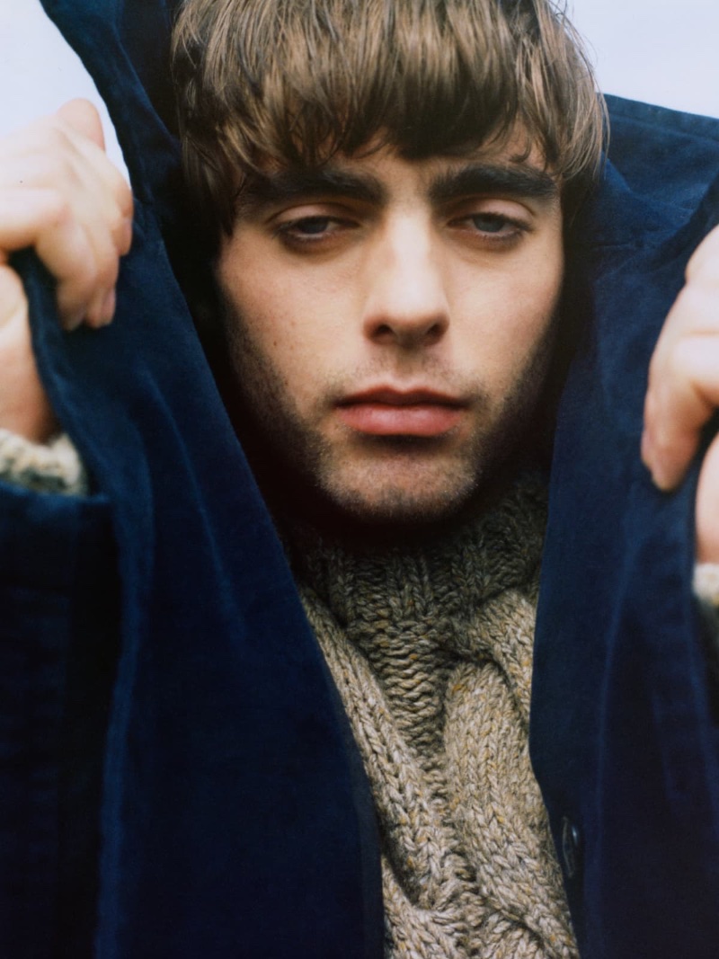 Ready for his close-up, Lennon Gallagher fronts the Closed winter 2022 campaign.