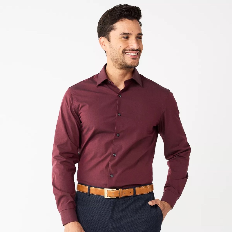 Dress Shirt Colors Burgundy