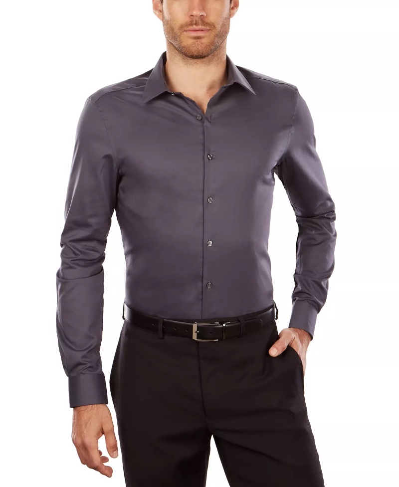 Dress Shirt Colors Dark Gray Charcoal