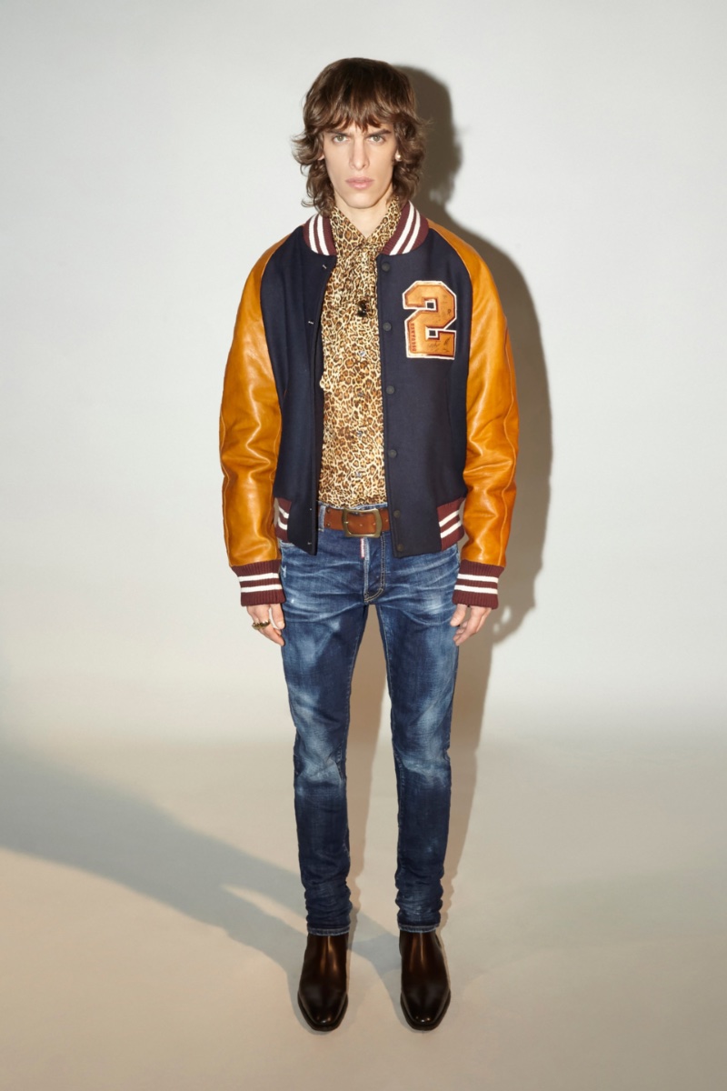 Dsquared2 Men Pre-fall 2023 Collection Lookbook