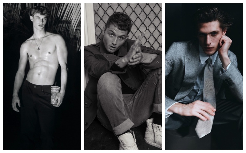 Week in Review: Kit Butler for Versace Dylan Purple campaign, Raff Law for Zadig & Voltaire, Edoardo Sebastianelli for Giorgio Armani Made to Measure.