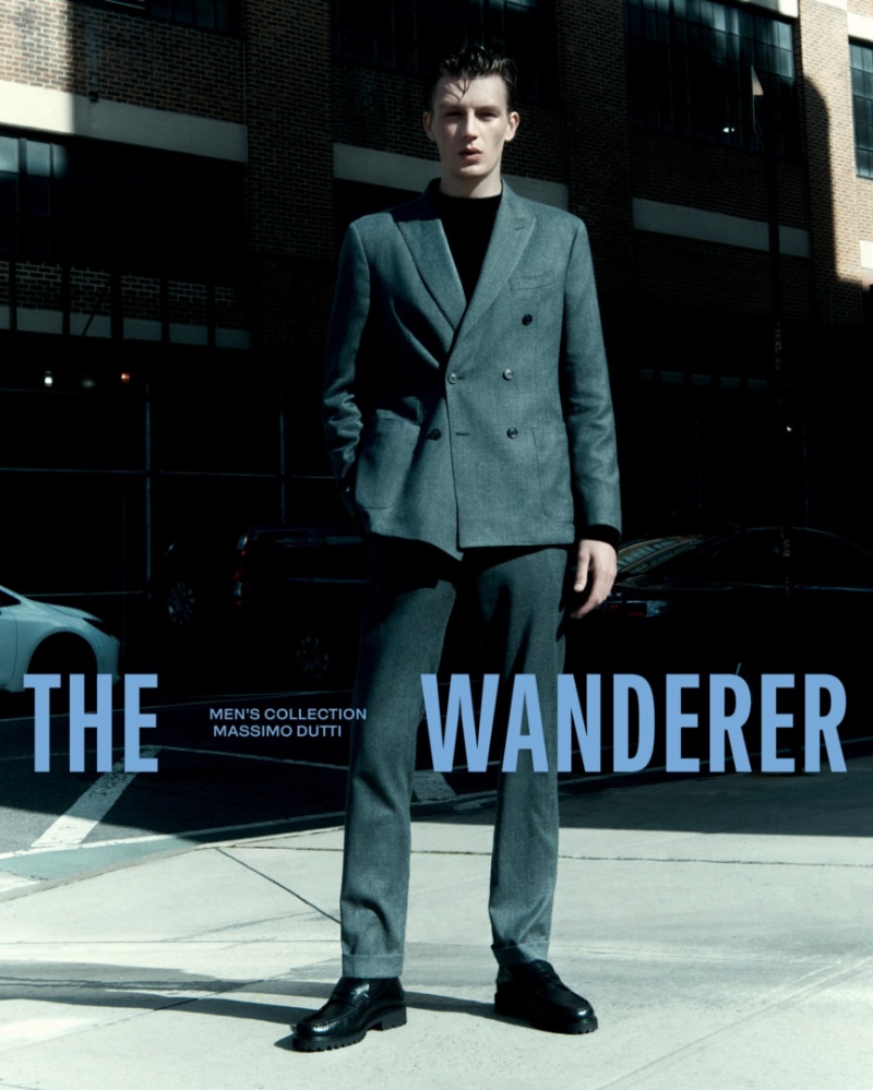 Finnlay Davis is 'The Wanderer' for Massimo Dutti's Latest Edit