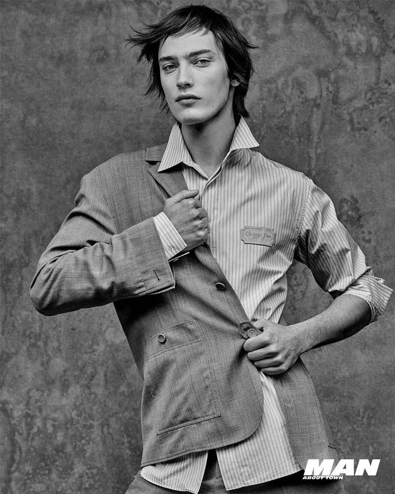 » Freek Rocks Dior Men for Man About Town Freek Iven Man About Town 2022 006