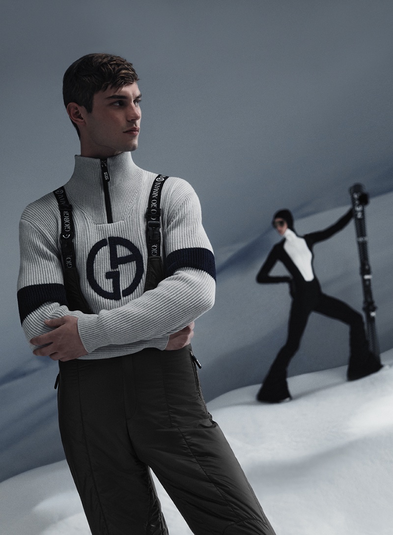 Giorgio Armani Neve unveils its fall-winter 2022-23 collection with Kit Butler.