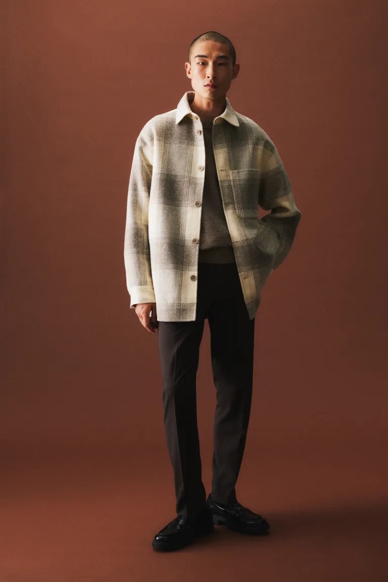 H&M Oversized Wool-blend Shacket