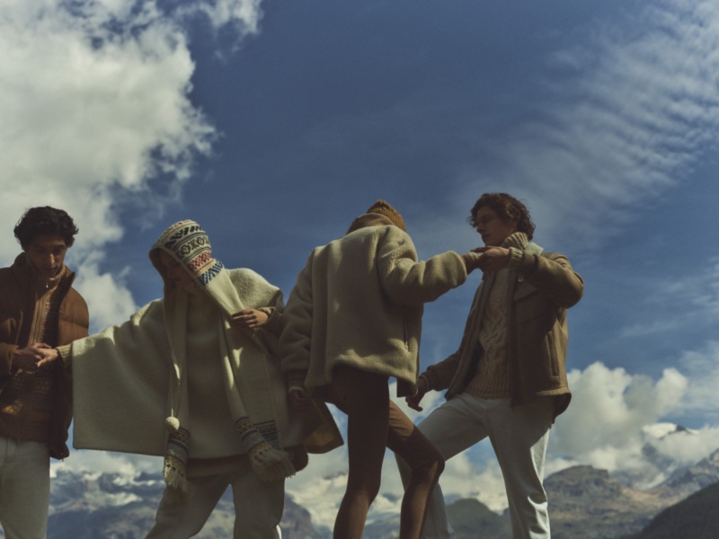 » Loro Piana's Holiday Collection Celebrates the Outdoors Loro Piana Holiday 2022 Campaign 003