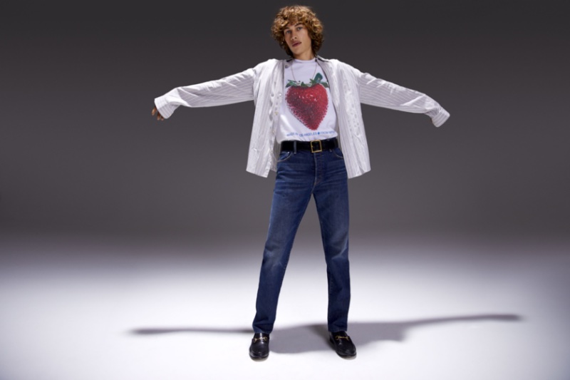 » MOTHER's Holiday Collection Takes You to a Midnight Rave MOTHER Denim Holiday Collection Men 2022 007