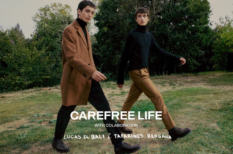 Massimo Dutti reminds us that style can be sophisticated and carefree with its latest outing starring models Takfarines Bengana and Lucas El Bali.