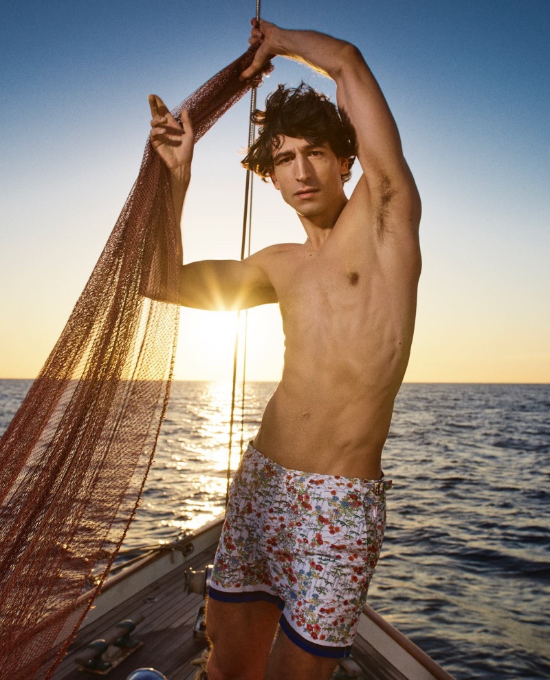 Orlebar Brown Unveils New Prints & Rich Colors for Cruise Collection