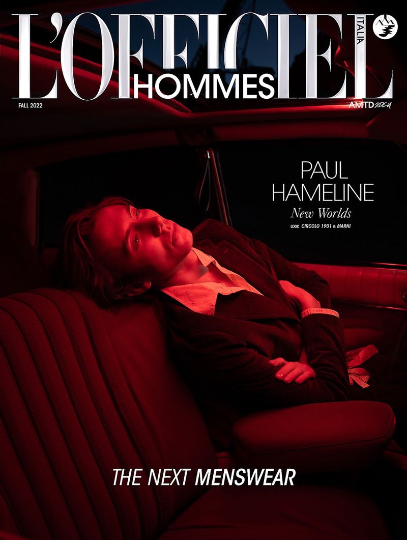 Paul Hameline Tackles Fresh Style for L'Officiel Hommes Italia