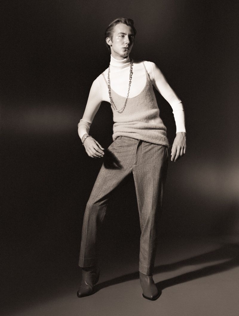 » Paul Hameline Tackles Fresh Style for L'Officiel Hommes Italia Paul Hameline 2022 LOfficiel Hommes Italia 002