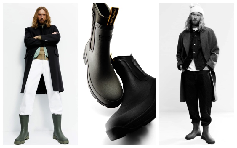 Zara Collaborates with Tretorn on a Rain Boot Collection