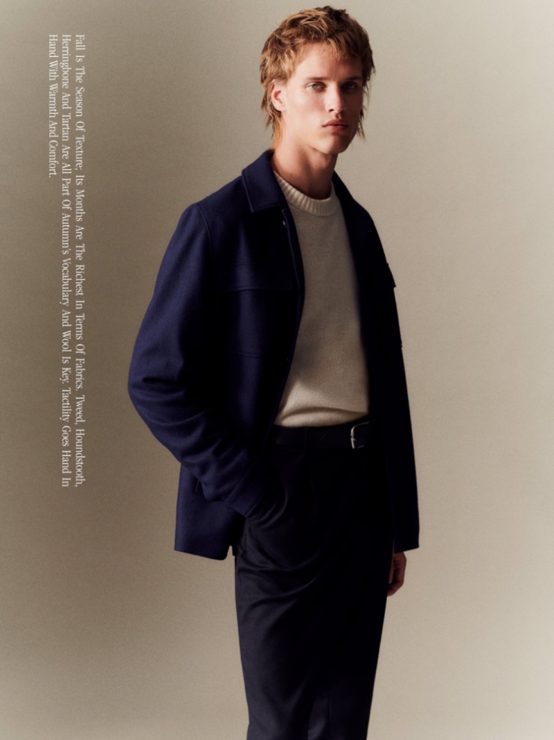 » Yeray Takes a Page from Massimo Dutti Yeray Allgayer Massimo Dutti Men Fall Winter 2022 006