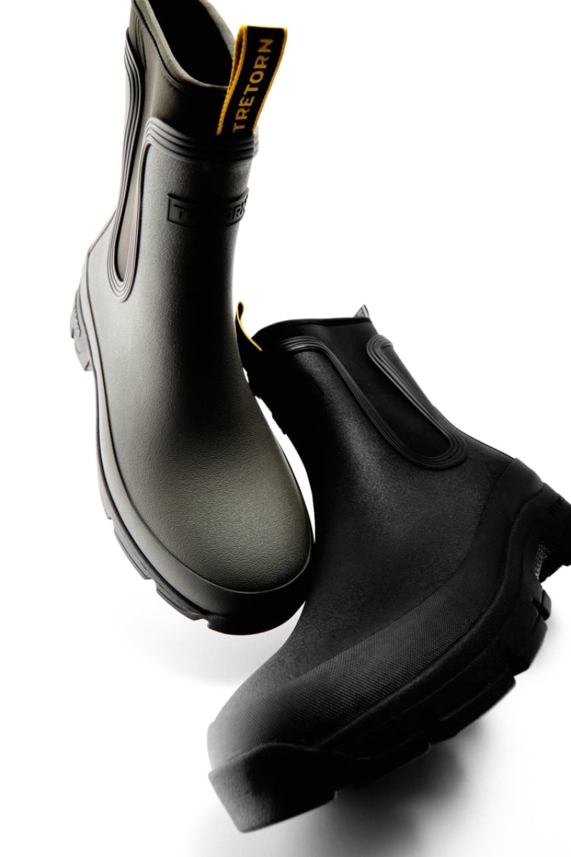 Tretorn x Zara Rain Ankle Boots.