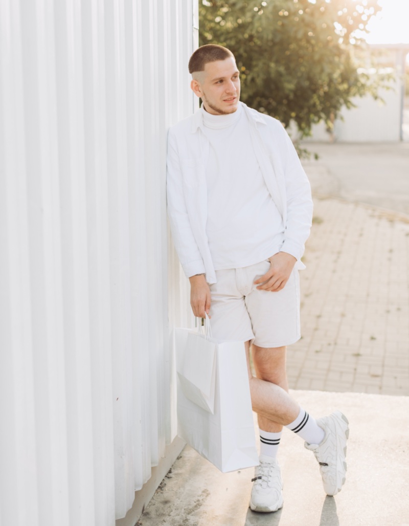 All White Outfits Men Contemporary
