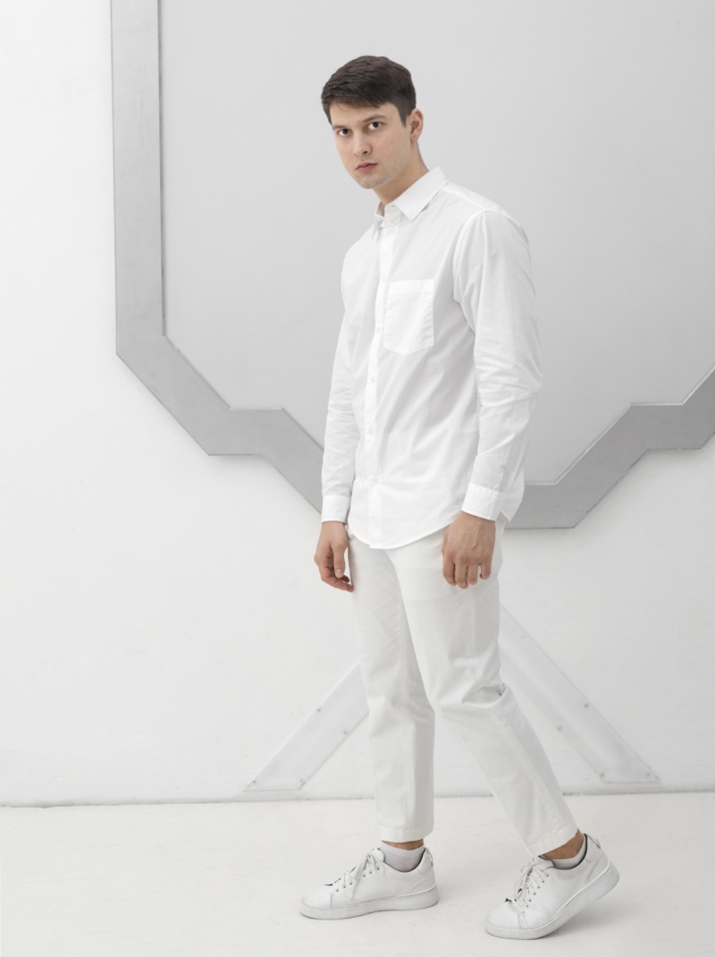 All White Outfits Men Smart Casual